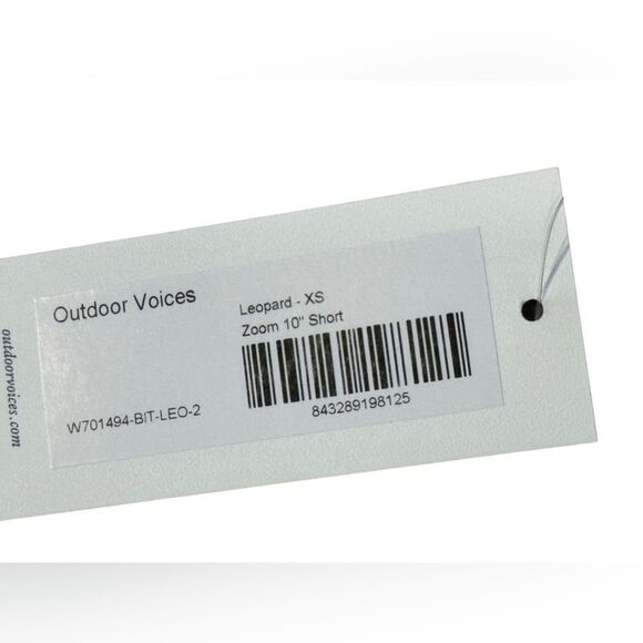 Outdoor Voices Zoom Superform 10” shorts with pocket sz XS NWT MSRP $78 - Picture 6 of 6